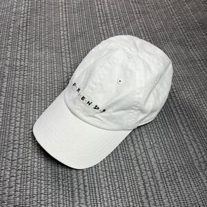 Friends TV Series Hat Cap White Adjustable Strapback Warner Bros Sitcom